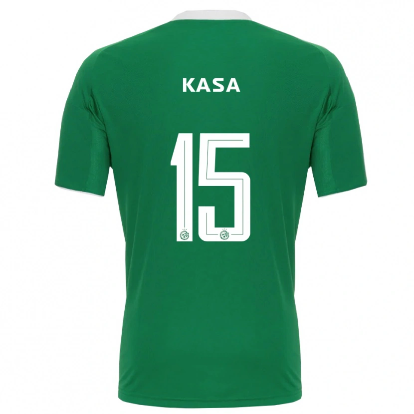 Danxen Heren Lior Kassa #15 Groen Wit Thuisshirt Thuistenue 2025/26 T-Shirt België