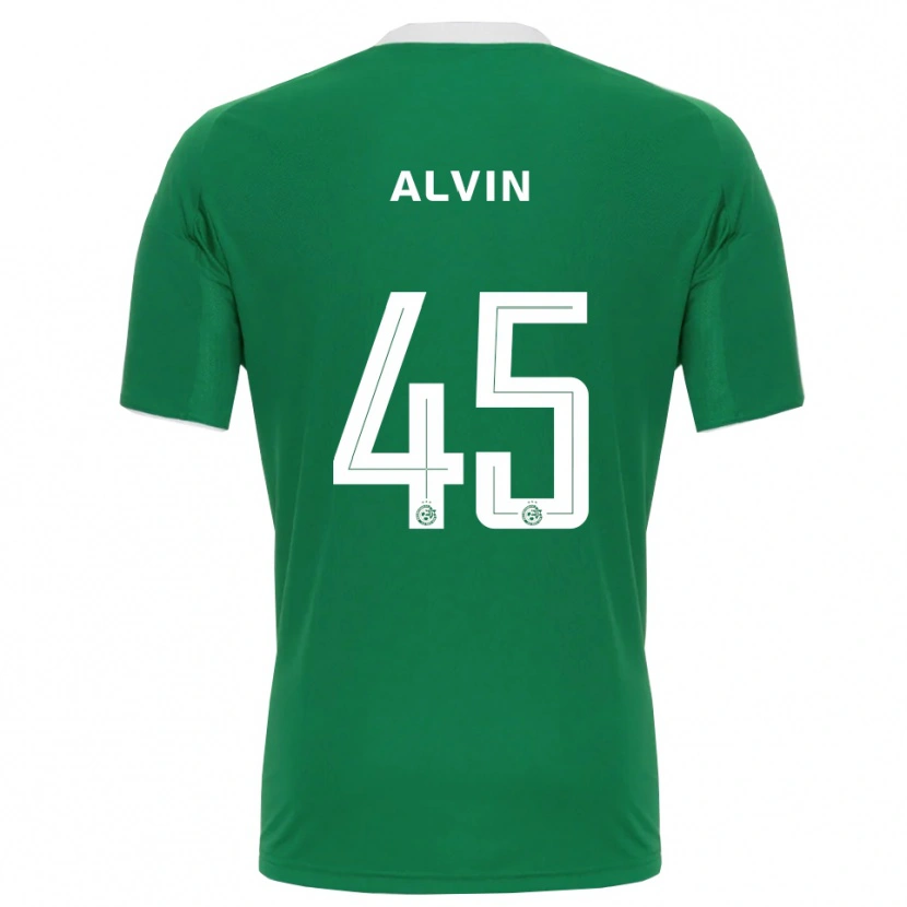 Danxen Heren Glenn Alvin #45 Groen Wit Thuisshirt Thuistenue 2025/26 T-Shirt België