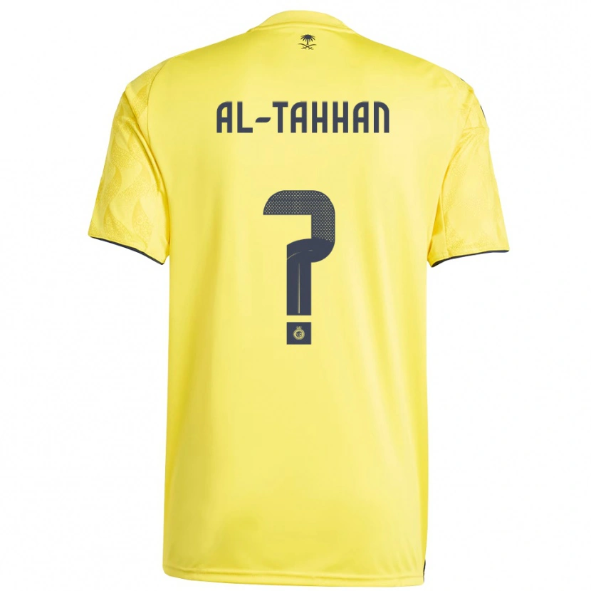 Danxen Heren Yousef Al-Tahhan #0 Geel Zwart Thuisshirt Thuistenue 2025/26 T-Shirt België