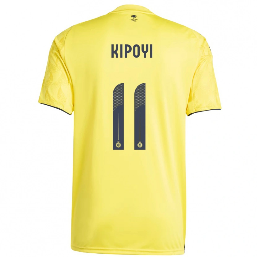 Danxen Heren Ruth Kipoyi #11 Geel Zwart Thuisshirt Thuistenue 2025/26 T-Shirt België