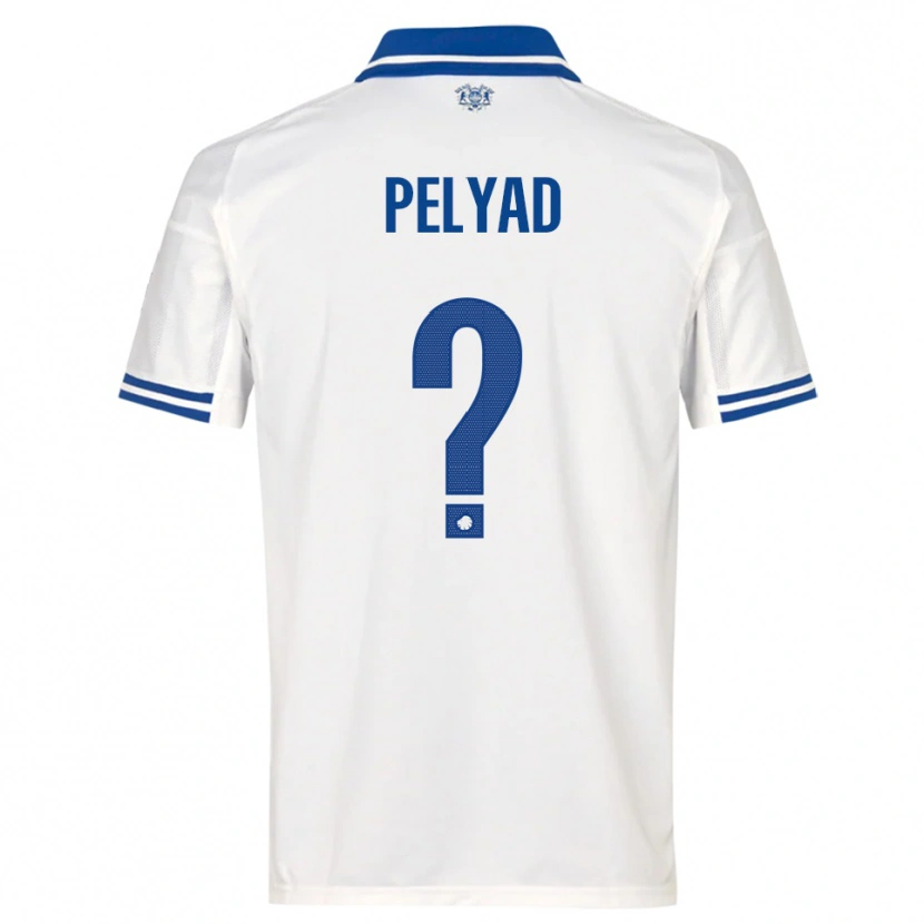 Danxen Heren Shahin Pelyad #0 Wit Blauw Thuisshirt Thuistenue 2025/26 T-Shirt België