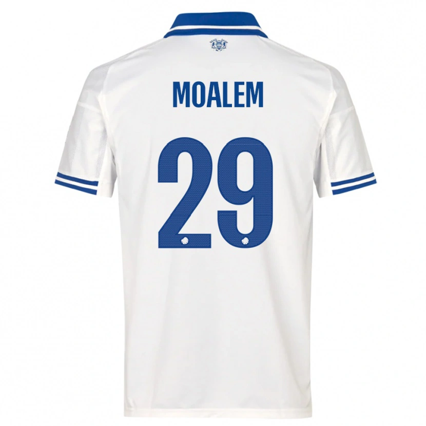 Danxen Heren Jonathan Moalem #29 Wit Blauw Thuisshirt Thuistenue 2025/26 T-Shirt België