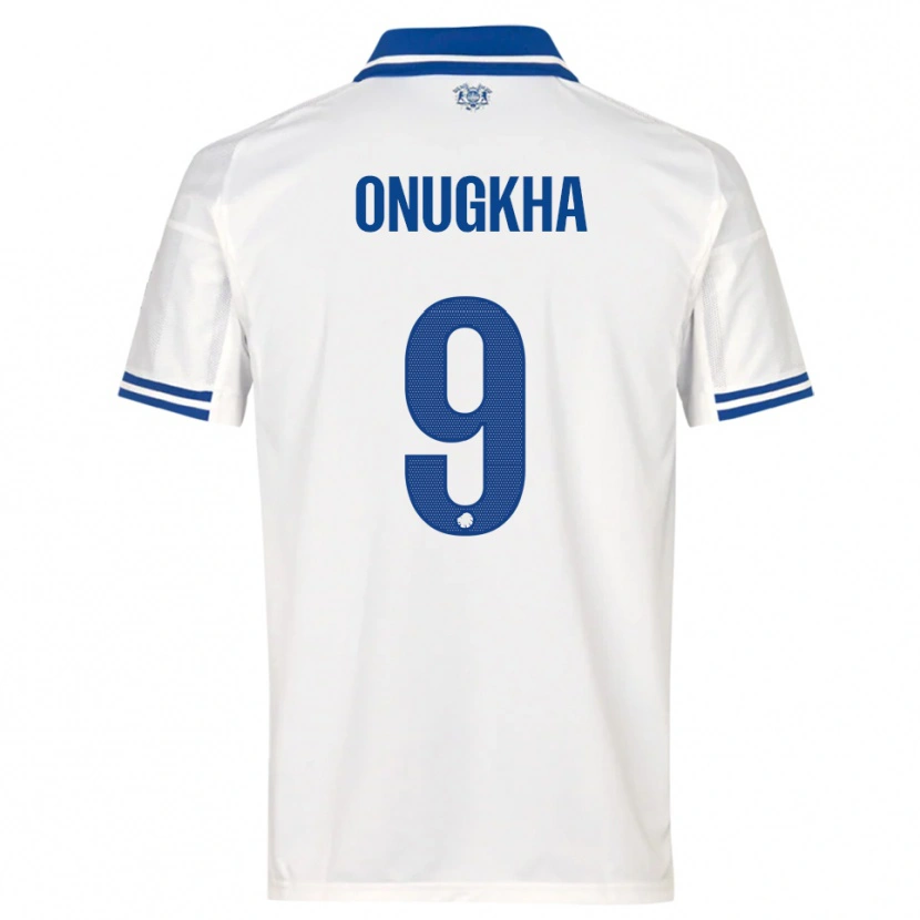 Danxen Heren German Onugkha #9 Wit Blauw Thuisshirt Thuistenue 2025/26 T-Shirt België
