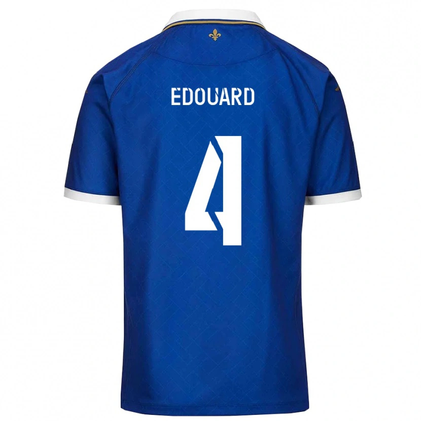 Danxen Heren Paul Edouard #4 Blauw Goud Thuisshirt Thuistenue 2025/26 T-Shirt België