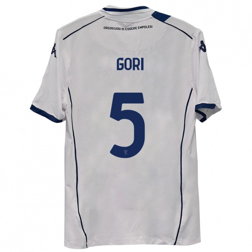 Danxen Heren Alessandro Gori #5 Donkerblauw Uitshirt Uittenue 2025/26 T-Shirt België