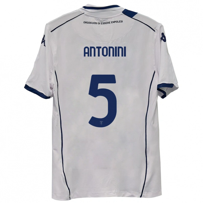 Danxen Heren Diego Antonini #5 Donkerblauw Uitshirt Uittenue 2025/26 T-Shirt België