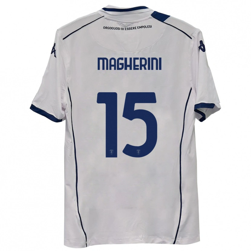 Danxen Heren Niccolò Magherini #15 Donkerblauw Uitshirt Uittenue 2025/26 T-Shirt België