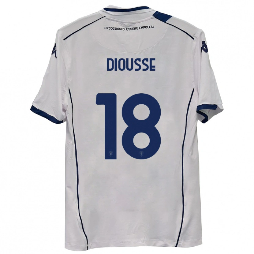 Danxen Heren Birahim Diousse #18 Donkerblauw Uitshirt Uittenue 2025/26 T-Shirt België