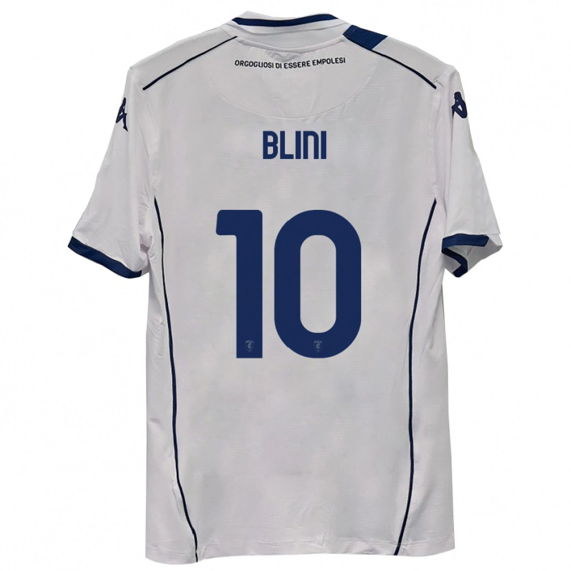 Danxen Heren Oliver Blini #10 Donkerblauw Uitshirt Uittenue 2025/26 T-Shirt België