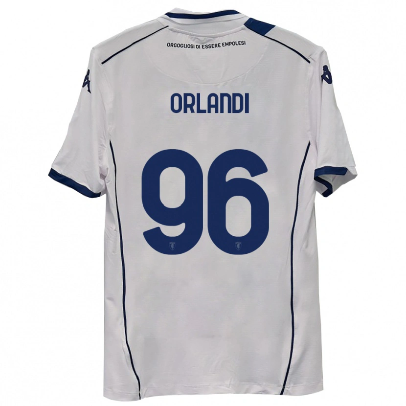 Danxen Heren Andrea Orlandi #96 Donkerblauw Uitshirt Uittenue 2025/26 T-Shirt België