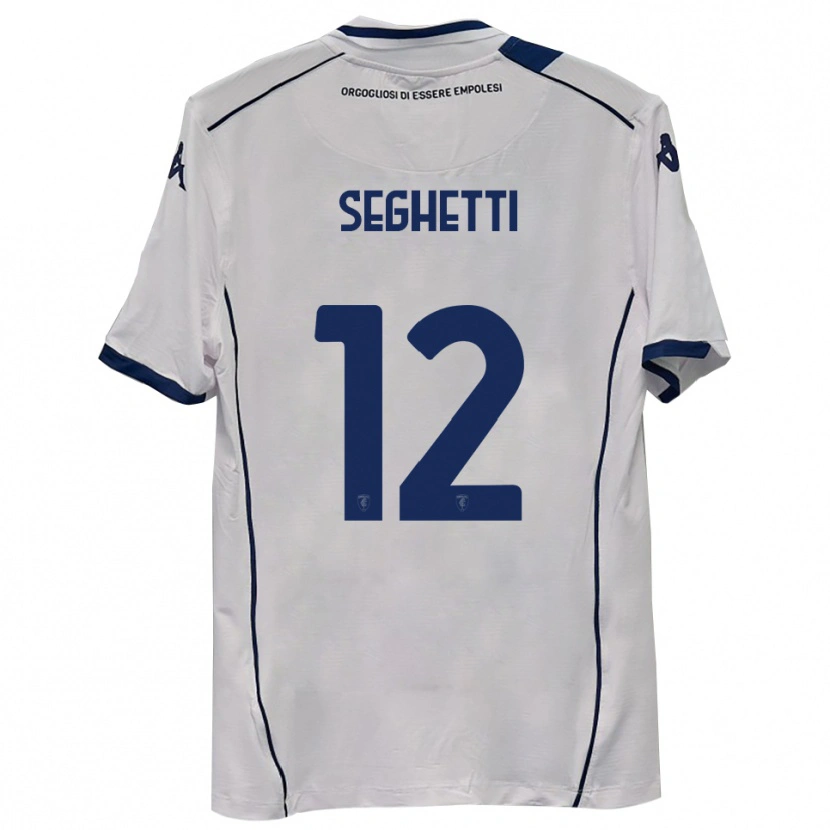 Danxen Heren Jacopo Seghetti #12 Donkerblauw Uitshirt Uittenue 2025/26 T-Shirt België