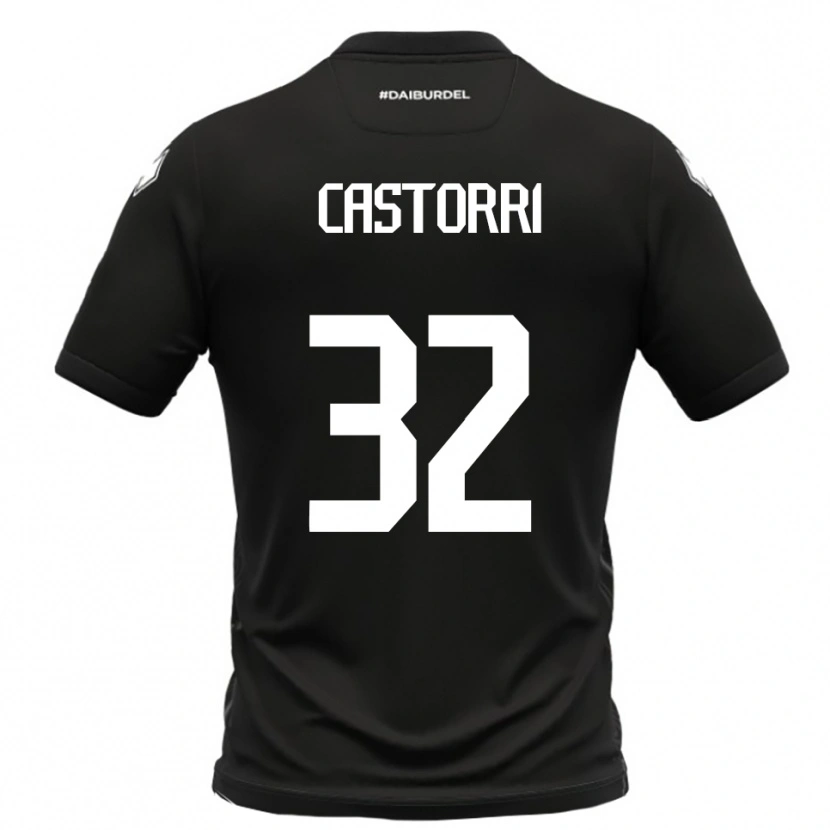 Danxen Heren Gianmarco Castorri #32 Zwart Wit Uitshirt Uittenue 2025/26 T-Shirt België