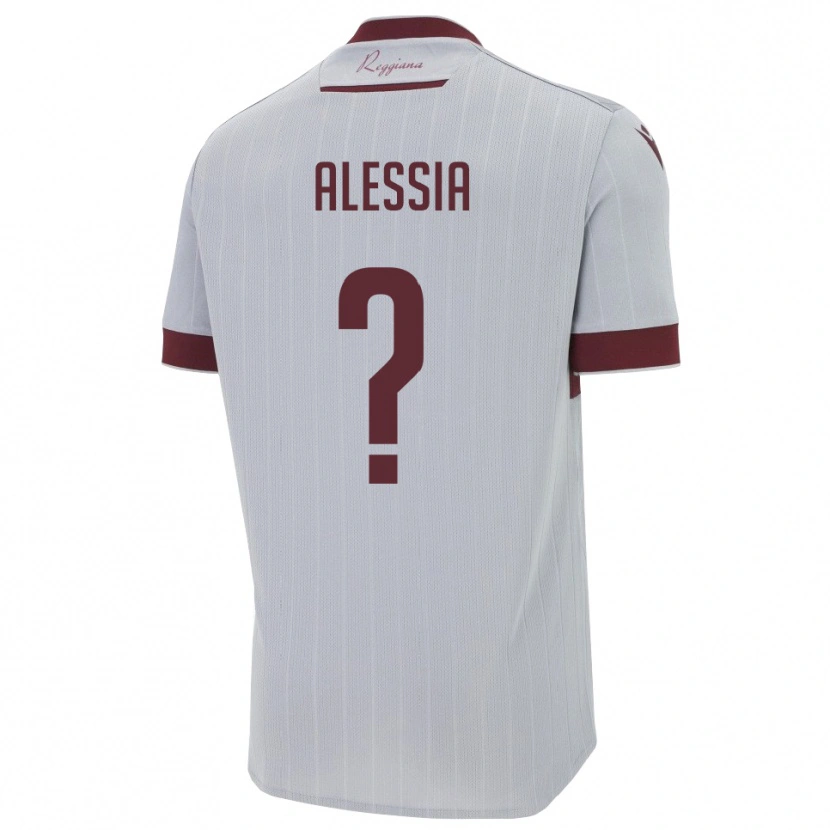 Danxen Heren Ferrarini Alessia #0 Bourgondië Wit Uitshirt Uittenue 2025/26 T-Shirt België