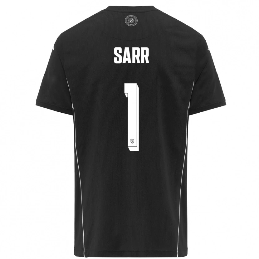 Danxen Heren Mouhamadou Sarr #1 Zwart Wit Uitshirt Uittenue 2025/26 T-Shirt België