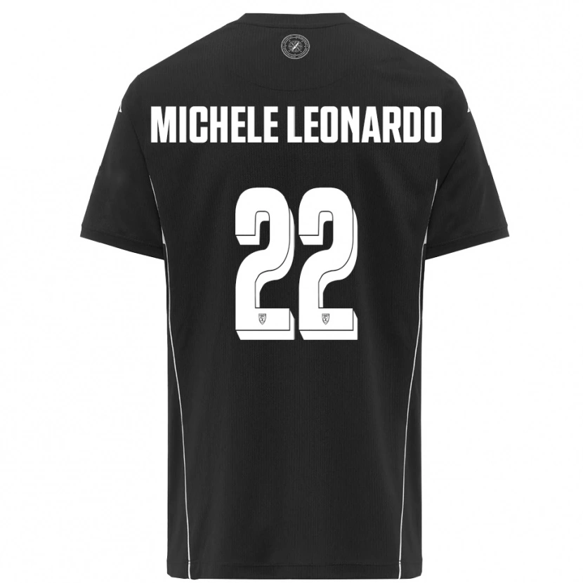 Danxen Heren Matteo Michele Leonardo #22 Zwart Wit Uitshirt Uittenue 2025/26 T-Shirt België