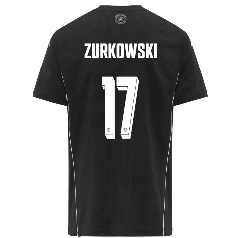 Danxen Heren Szymon Żurkowski #17 Zwart Wit Uitshirt Uittenue 2025/26 T-Shirt België