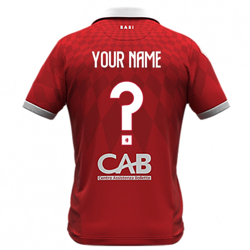 Danxen Heren Uw Naam #0 Rood Wit Uitshirt Uittenue 2025/26 T-Shirt België