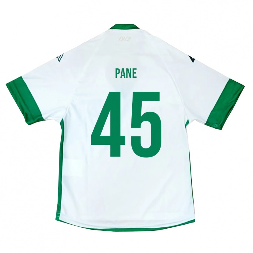 Danxen Heren Pasquale Pane #45 Wit Groen Blauw Uitshirt Uittenue 2025/26 T-Shirt België