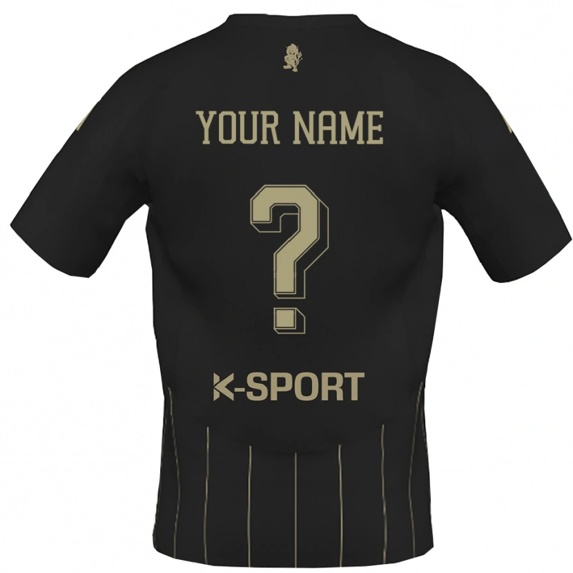 Danxen Heren Uw Naam #0 Grijs Wit Uitshirt Uittenue 2025/26 T-Shirt België
