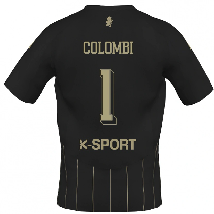 Danxen Heren Simone Colombi #1 Grijs Wit Uitshirt Uittenue 2025/26 T-Shirt België