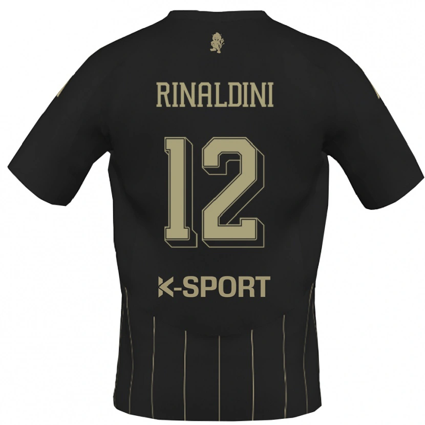 Danxen Heren Ruben Rinaldini #12 Grijs Wit Uitshirt Uittenue 2025/26 T-Shirt België
