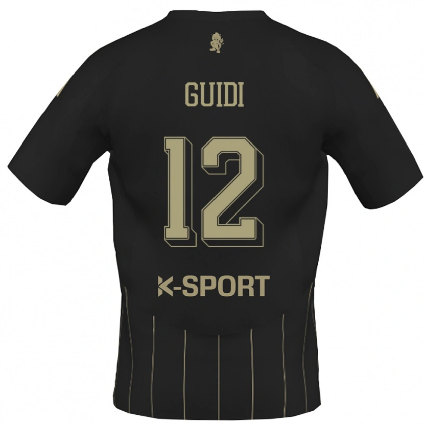 Danxen Heren Sasha Guidi #12 Grijs Wit Uitshirt Uittenue 2025/26 T-Shirt België