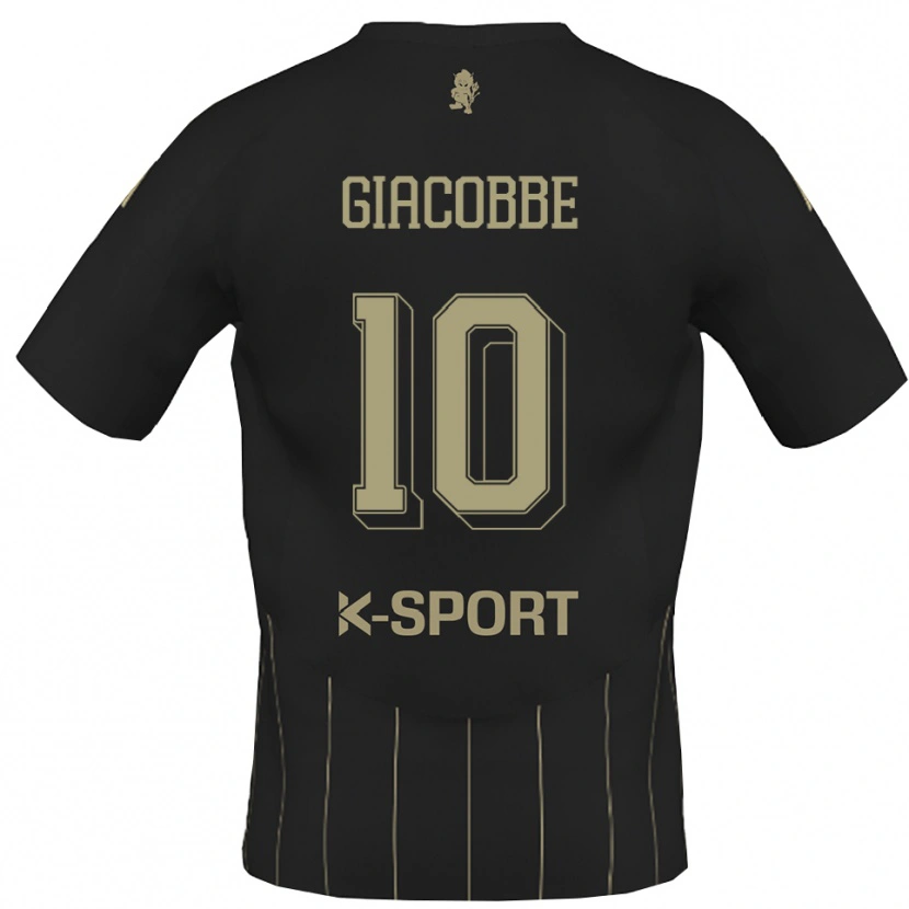 Danxen Heren Christian Giacobbe #10 Grijs Wit Uitshirt Uittenue 2025/26 T-Shirt België