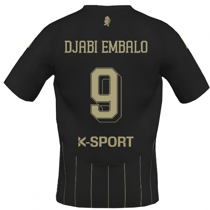 Danxen Heren Adulai Djabi Embalo #9 Grijs Wit Uitshirt Uittenue 2025/26 T-Shirt België