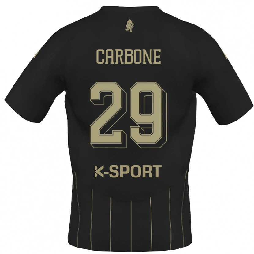 Danxen Heren Matteo Carbone #29 Grijs Wit Uitshirt Uittenue 2025/26 T-Shirt België