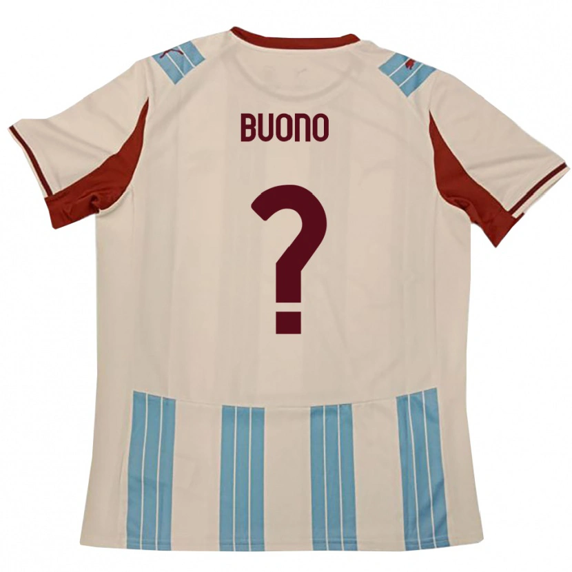 Danxen Heren Anto Buono #0 Hemelsblauw Wit Uitshirt Uittenue 2025/26 T-Shirt België