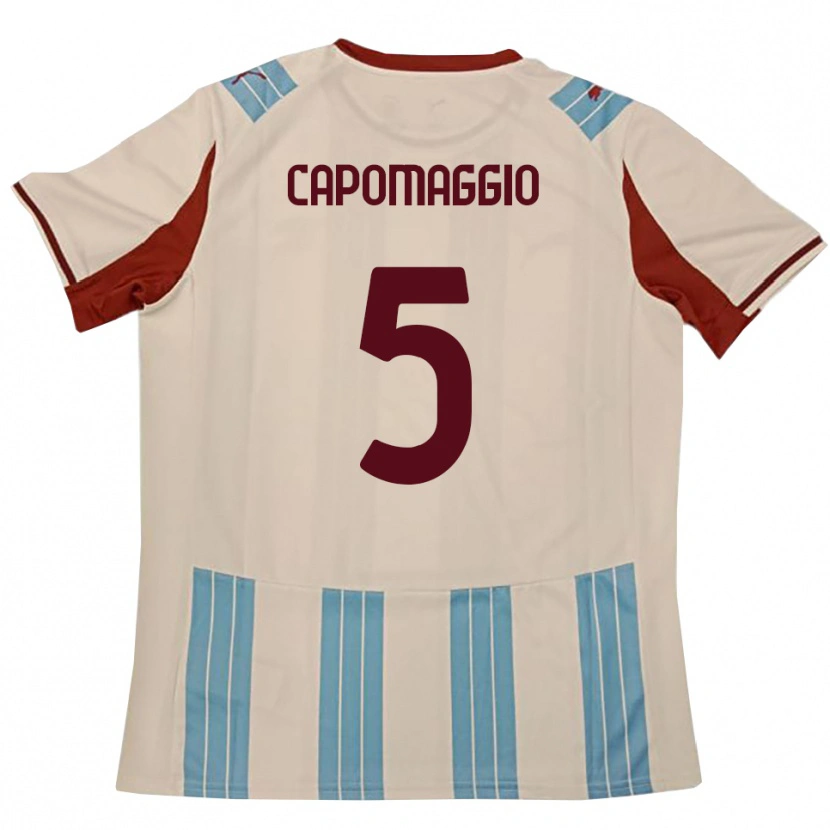 Danxen Heren Galo Capomaggio #5 Hemelsblauw Wit Uitshirt Uittenue 2025/26 T-Shirt België
