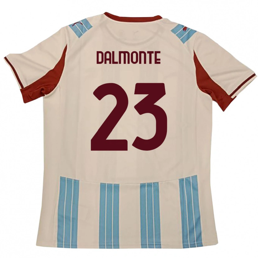 Danxen Heren Nicola Dalmonte #23 Hemelsblauw Wit Uitshirt Uittenue 2025/26 T-Shirt België