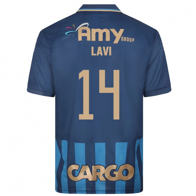 Danxen Heren Sahar Lavi #14 Donkerblauw Blauw Uitshirt Uittenue 2025/26 T-Shirt België