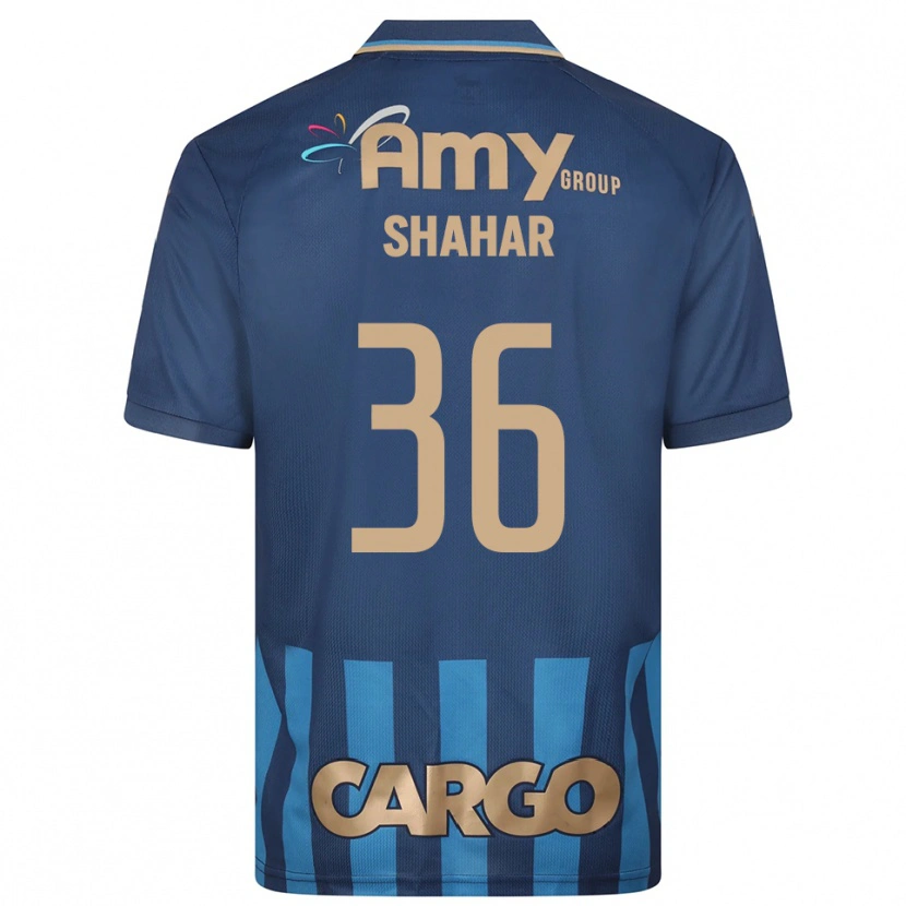 Danxen Heren Ido Shahar #36 Donkerblauw Blauw Uitshirt Uittenue 2025/26 T-Shirt België