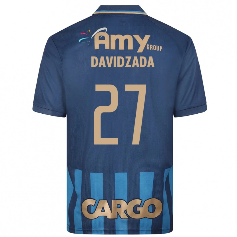 Danxen Heren Ofir Davidzada #27 Donkerblauw Blauw Uitshirt Uittenue 2025/26 T-Shirt België