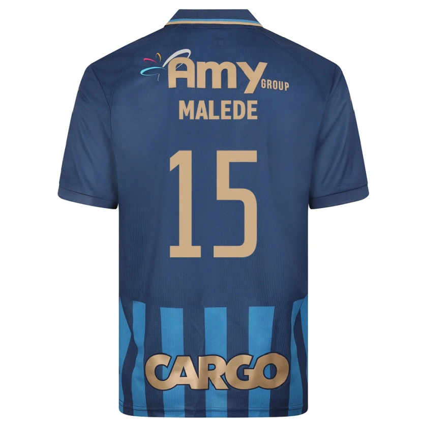 Danxen Heren Yonas Malede #15 Donkerblauw Blauw Uitshirt Uittenue 2025/26 T-Shirt België