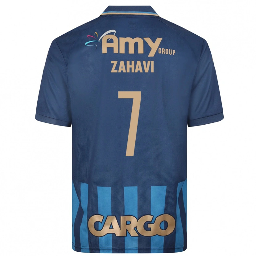 Danxen Heren Eran Zahavi #7 Donkerblauw Blauw Uitshirt Uittenue 2025/26 T-Shirt België