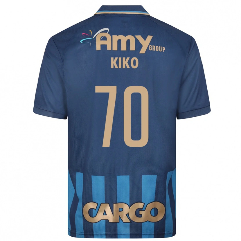 Danxen Heren Kiko Bondoso #70 Donkerblauw Blauw Uitshirt Uittenue 2025/26 T-Shirt België