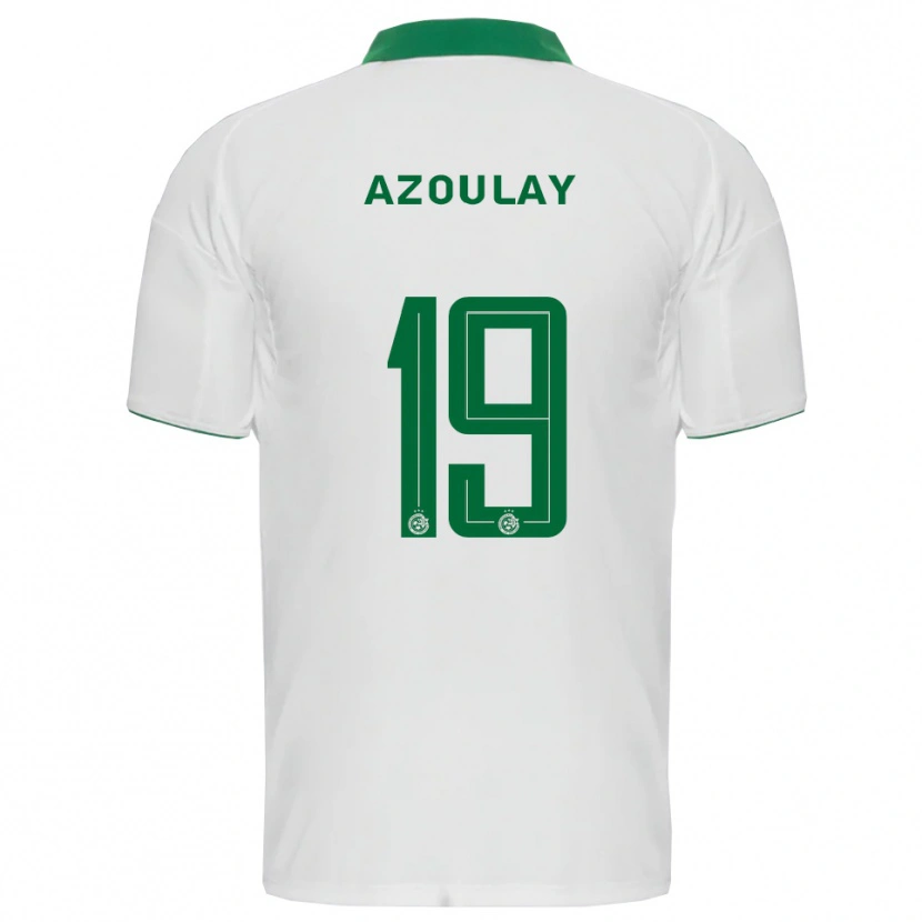 Danxen Heren Ethane Azoulay #19 Wit Groen Uitshirt Uittenue 2025/26 T-Shirt België
