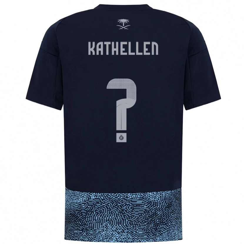 Danxen Heren Kathellen #0 Donkerblauw Hemelsblauw Uitshirt Uittenue 2025/26 T-Shirt België