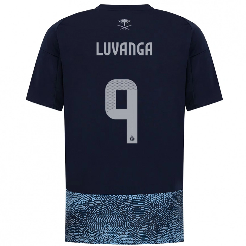 Danxen Heren Clara Luvanga #9 Donkerblauw Hemelsblauw Uitshirt Uittenue 2025/26 T-Shirt België