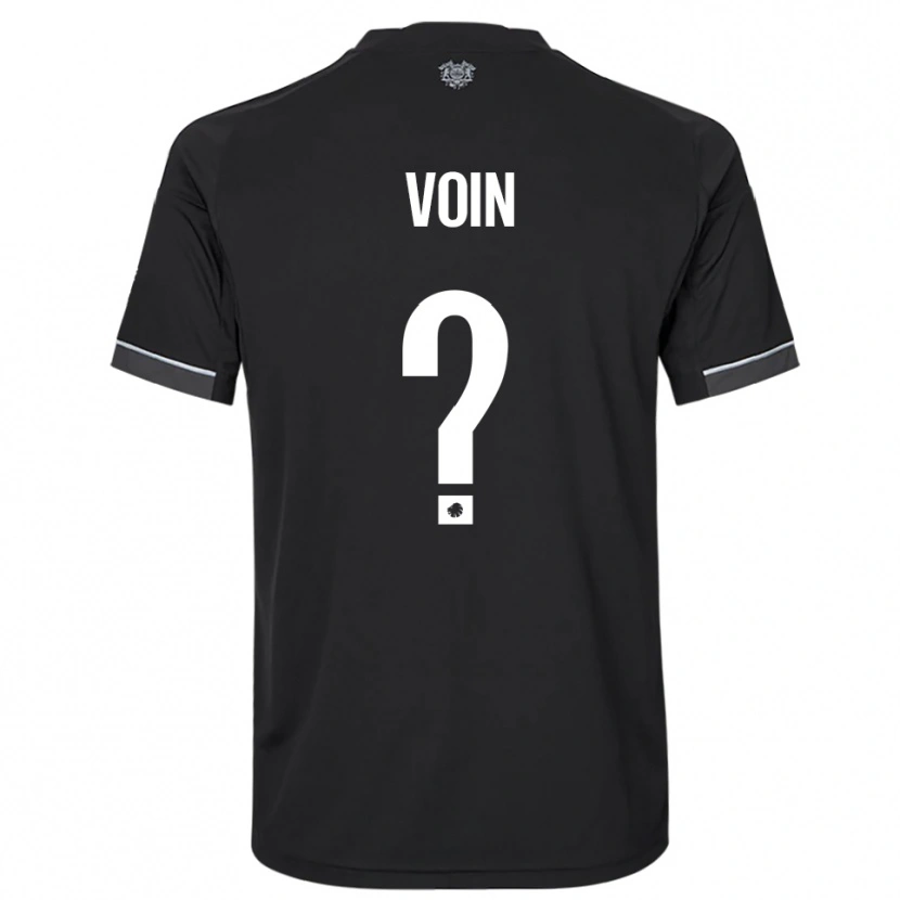 Danxen Heren Simon Voin #0 Zwart Wit Uitshirt Uittenue 2025/26 T-Shirt België