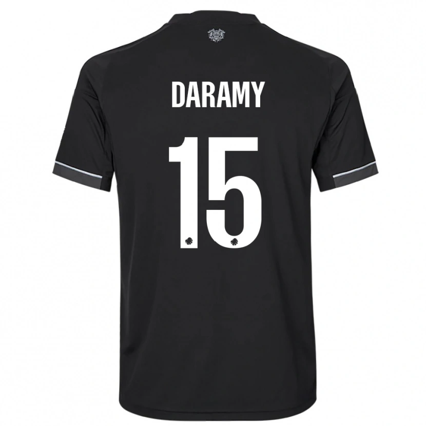 Danxen Heren Abdul Daramy #15 Zwart Wit Uitshirt Uittenue 2025/26 T-Shirt België