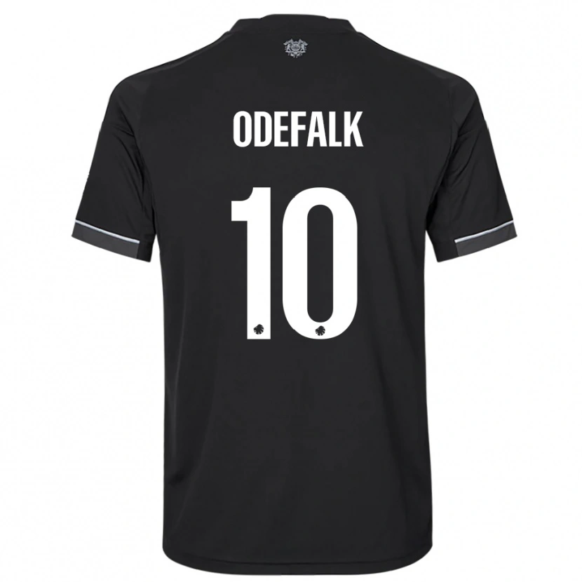 Danxen Heren Alexander Odefalk #10 Zwart Wit Uitshirt Uittenue 2025/26 T-Shirt België