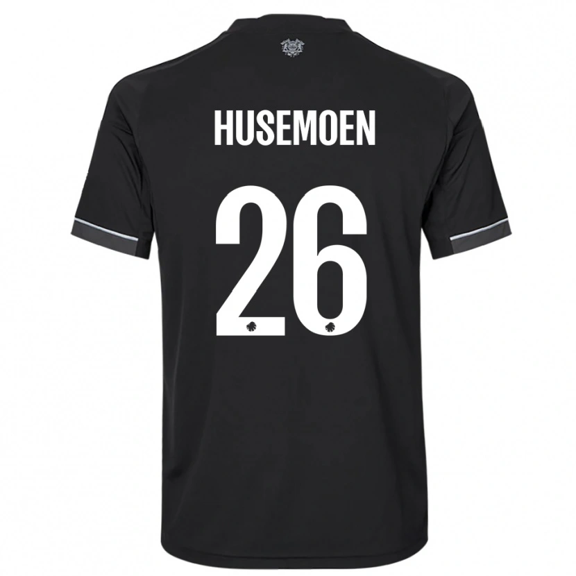 Danxen Heren Astrid Husemoen #26 Zwart Wit Uitshirt Uittenue 2025/26 T-Shirt België