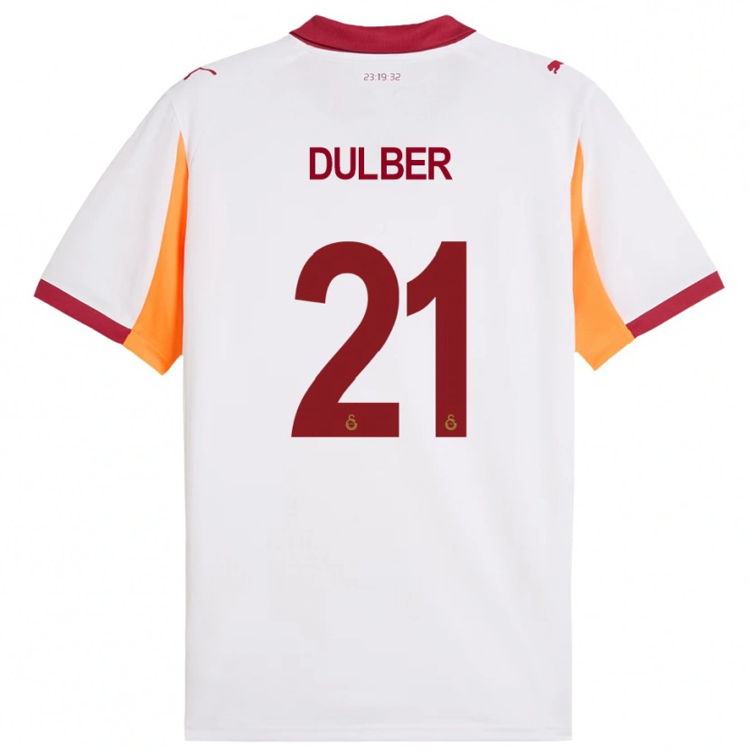 Danxen Heren Didem Dülber #21 Wit Rood Uitshirt Uittenue 2025/26 T-Shirt België