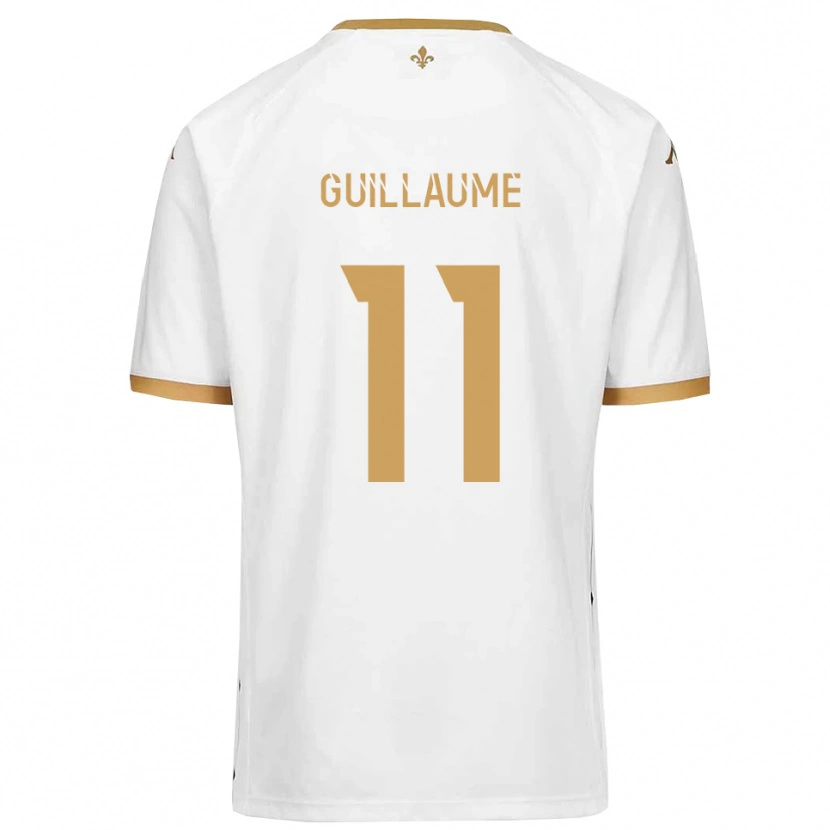 Danxen Heren Shelton Guillaume #11 Wit Goud Uitshirt Uittenue 2025/26 T-Shirt België