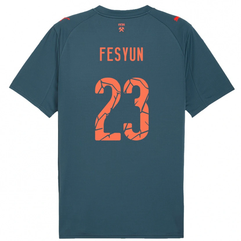 Danxen Heren Kiril Fesyun #23 Donkerblauw Rood Uitshirt Uittenue 2025/26 T-Shirt België