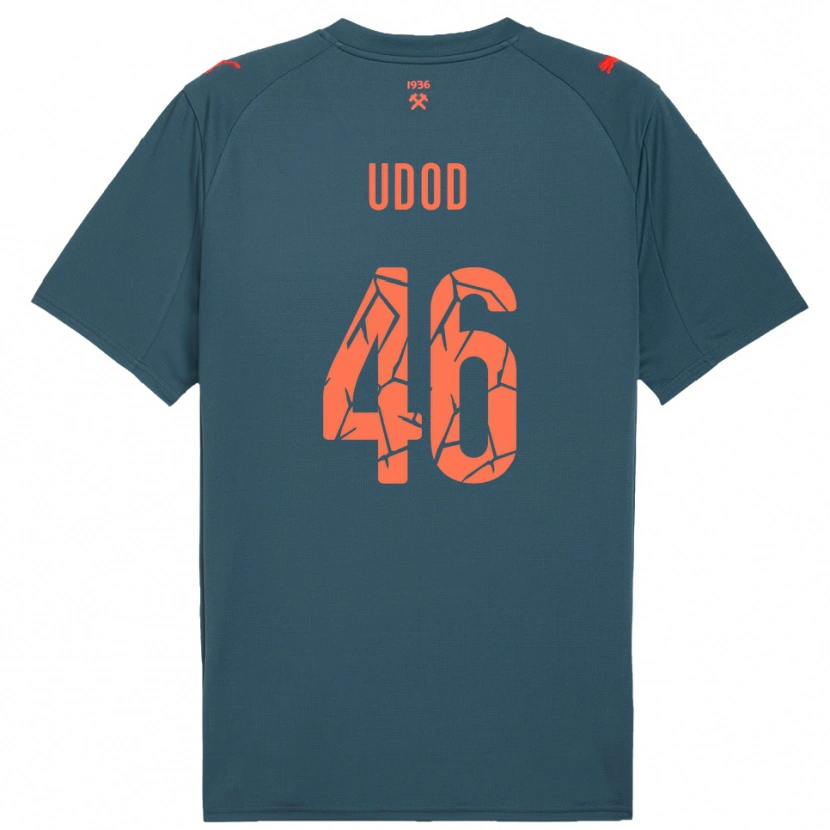 Danxen Heren Danylo Udod #46 Donkerblauw Rood Uitshirt Uittenue 2025/26 T-Shirt België
