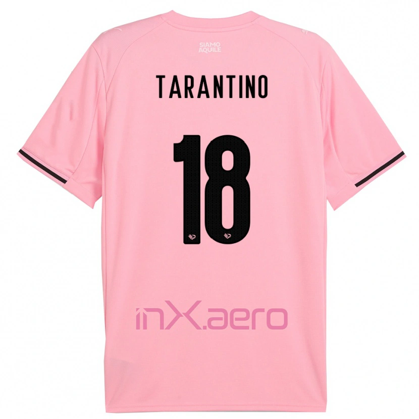 Danxen Dames Antonino Tarantino #18 Roze Zwart Thuisshirt Thuistenue 2025/26 T-Shirt België